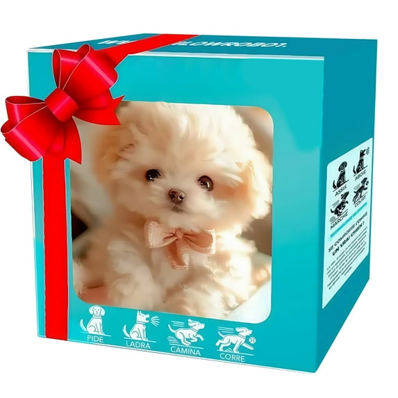 Cute Puppy Toy Soft Stuffed Animal For Kids For Birthday And Holidays Adorable Interactive Companion For Children