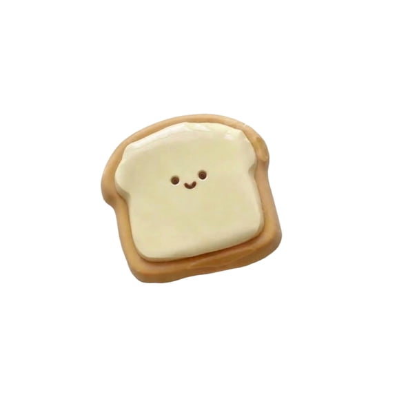 Cute Puppy on Toast Squishy, Super Soft Slow Rising Squishy for Stress Relief, Desk Accessory, Perfect Easter & Valentines Day Gift B