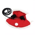 thumbnail image 1 of Cute Pure Cotton Rabbit Clothes Bunny Christmas Dress Costume with Harness Accessory M Code Christmas, 1 of 7