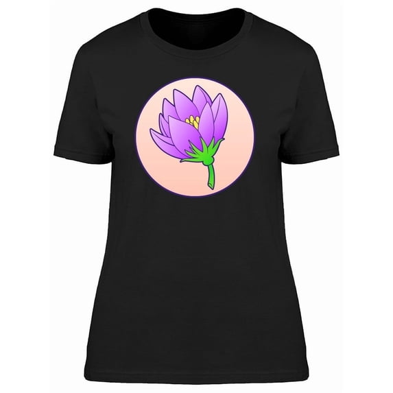 Cute Purple Crocus
Flower Tee Women's -Image by Shutterstock