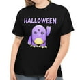 thumbnail image 1 of Cute Purple Monster Shirt Plus Size Halloween Shirts for Women Cute Plus Size Halloween Costumes for Women, 1 of 7