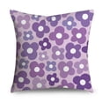 thumbnail image 1 of Cute Purple Pattern Pillowcase Modern Simple Pillow Home Decor Sofa Living Room Car Decoration, 1 of 5