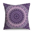 thumbnail image 1 of Cute Purple Pattern Pillowcase Modern Simple Pillow Home Decor Sofa Living Room Car Decoration, 1 of 5