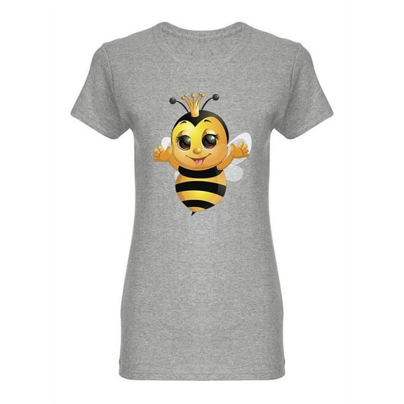Cute Queen Bee. T-Shirt Women -Image by Shutterstock, Female Small
