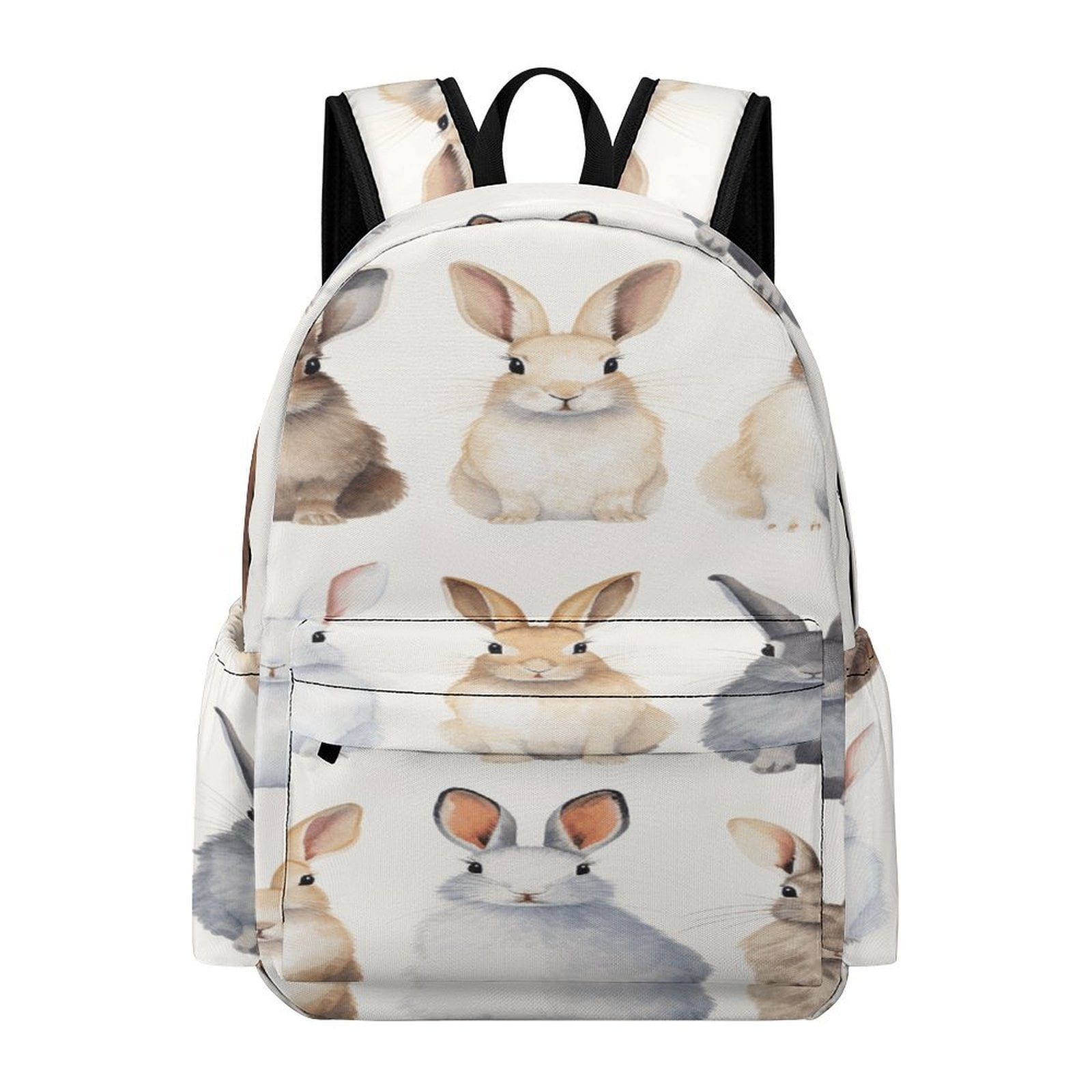 Cute Rabbit Backpacks Teenager Bookbag Casual Students School Bags ...