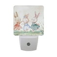 thumbnail image 1 of Cute Rabbit Ballet Dancing Night Light 2 Pack LED Nightlight Plug into Wall Dusk to Dawn Sensor Soft White, 1 of 7
