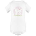 thumbnail image 1 of Cute Rabbit Couple Design Bodysuit Infant -Image by Shutterstock,  Newborn, 1 of 2