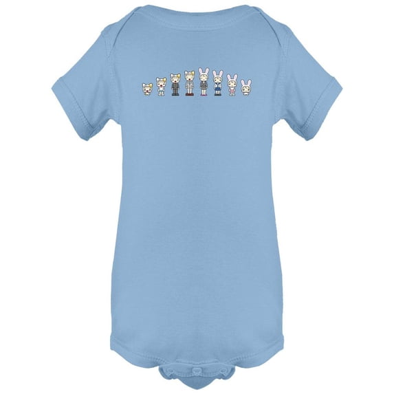 Cute Rabbit Family Set Bodysuit Infant -Image by Shutterstock, 24 Months