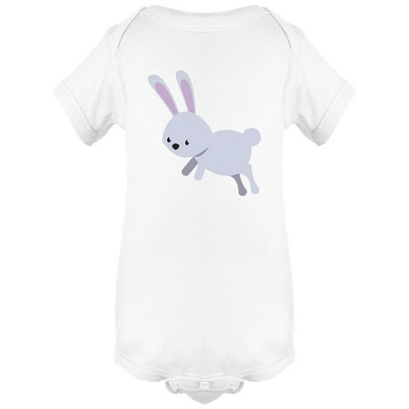 Cute Rabbit Flat Style Bodysuit Infant -Image by Shutterstock, Newborn