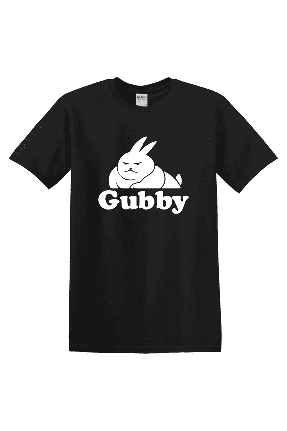 Cute Rabbit Gubby Character Graphic T-Shirt