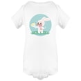 thumbnail image 1 of Cute Rabbit In The Garden Bodysuit Infant -Image by Shutterstock,  24 Months, 1 of 2