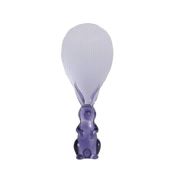 Cute Rabbit Non-Stick Rice Scoop,Bunny Shape Standable Rice Scooper,Household Rice Cooker Rice Spoon,Cartoon Rice Spoon