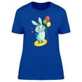 thumbnail image 1 of Cute Rabbit Party Cartoon T-Shirt Women -Image by Shutterstock, Female Small, 1 of 2