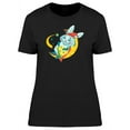 thumbnail image 1 of Cute Rabbit Sleeping Cartoon T-Shirt Women -Image by Shutterstock, Female XX-Large, 1 of 2