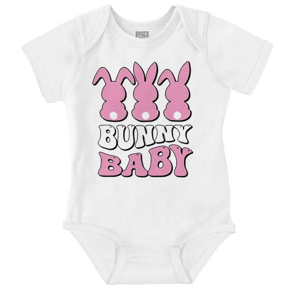 Cute Rabbit Tails Easter Bunny Baby Bodysuit Jumper Girls Infant Baby Brisco Brands NB