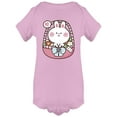 thumbnail image 1 of Cute Rabbit With Flower Basket Bodysuit Infant -Image by Shutterstock,  24 Months, 1 of 2