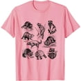 thumbnail image 1 of Cute Raccoon Drawing Racoon Portrait Sketch Wild Trash Panda Unisex T-Shirt for Men Women Kids Toddler,Light Pink Color,Size 2XL, 1 of 5