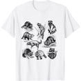thumbnail image 1 of Cute Raccoon Drawing Racoon Portrait Sketch Wild Trash Panda Unisex T-Shirt for Men Women Kids Toddler, 1 of 5