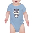 thumbnail image 1 of Cute Raccoon Sketch Bodysuit Infant -Image by Shutterstock,  24 Months, 1 of 4