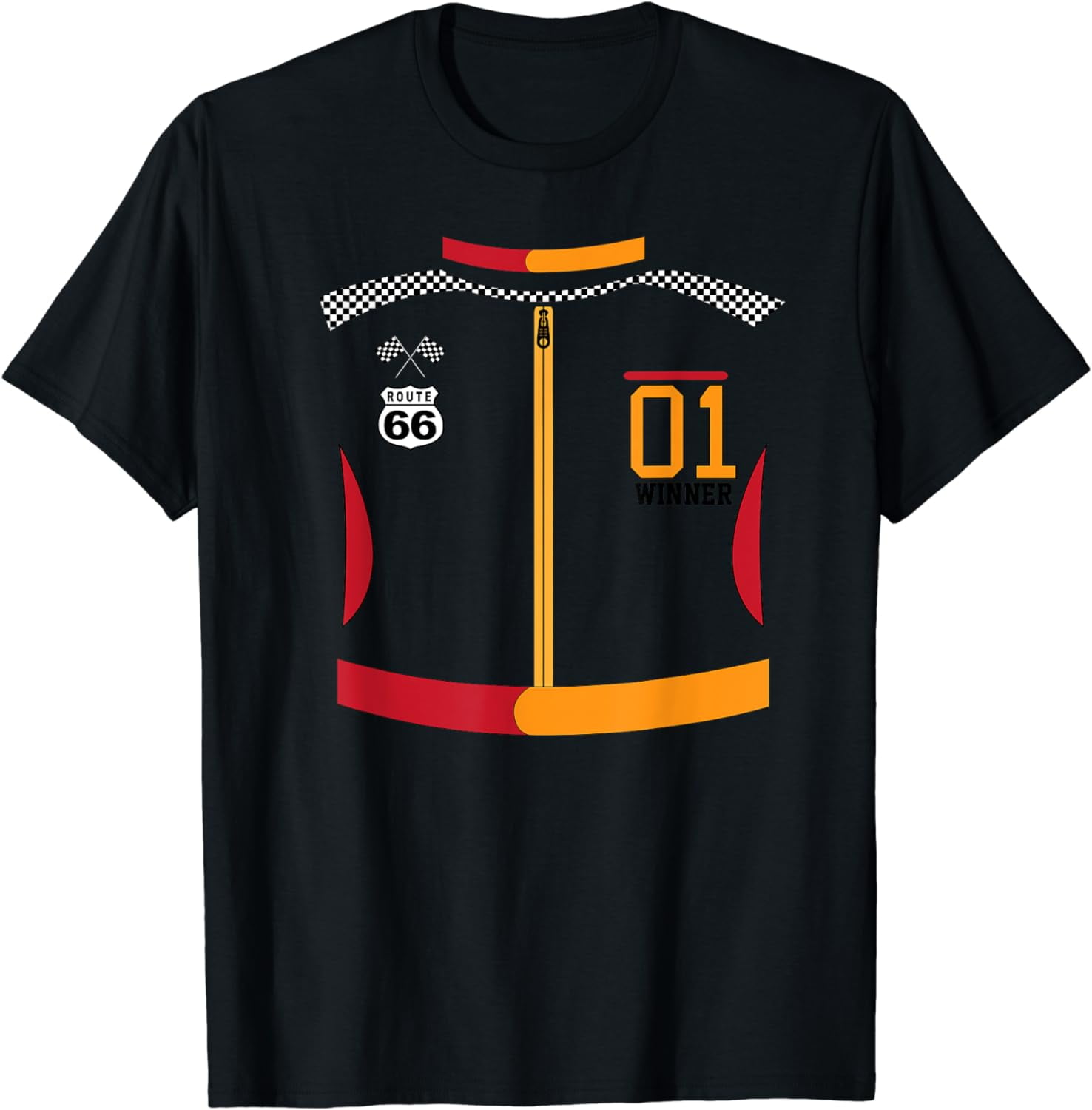 Cute Race Car Driver Halloween Costume Drag Racer Gift T-Shirt ...