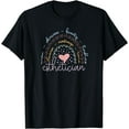 thumbnail image 1 of Cute Rainbow Esthetician T-Shirt, 1 of 4