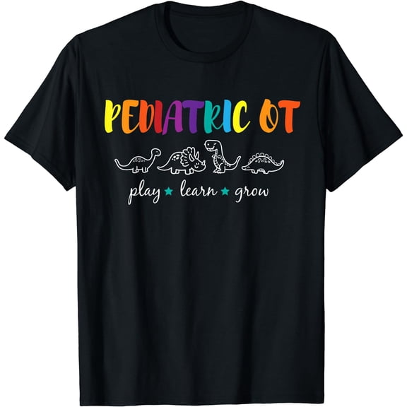 Cute Rainbow Pediatric Occupational Therapy Shirt, OT/OTA T-Shirt