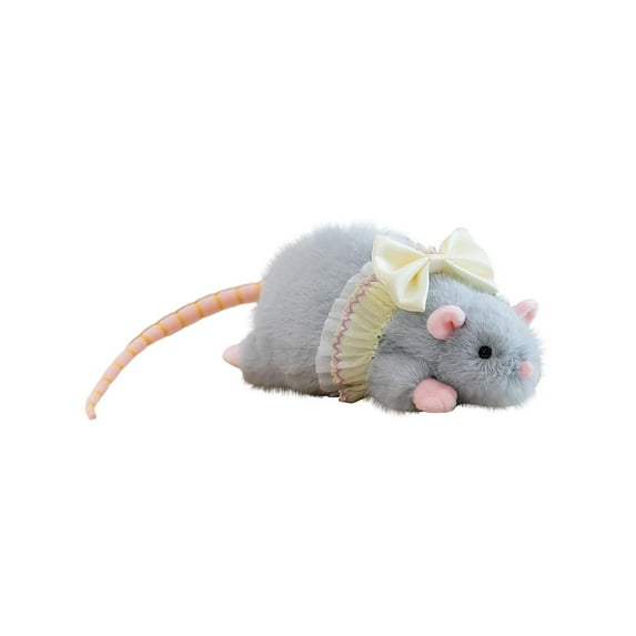 Cute Rat Plush Toy - Soft Stuffed Animal Doll for Kids, Perfect Gift Idea and Adorable Home Decor for Bedroom, Nursery, or Living Room,J
