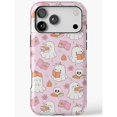 Read Book Cc Cute Reading Ghosts, Books, Flowers and Skulls Pink Tough Case for ...