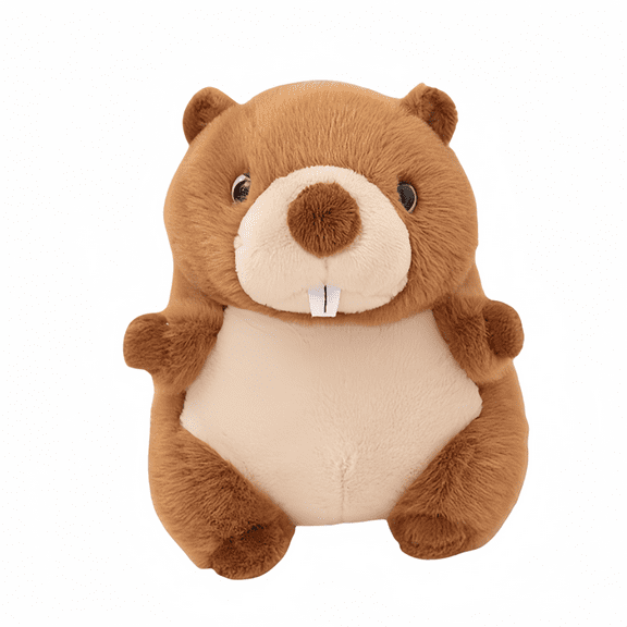 Cute Real Life Groundhog Artificial Plush Toys-Lovely Plush Animal Pet Companion Doll Soft Home Decor