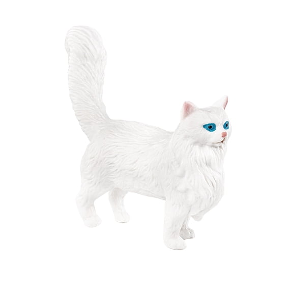 Cute Realistic Cat Figurine Model Pl127-3525, Educational Toy For Children And Gift Ornament, Desktop Home Decorative Statue