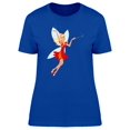 thumbnail image 1 of Cute Red Fairy Cartoon Tee Women's -Image by Shutterstock, 1 of 1