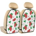 thumbnail image 1 of Cute Red Grape Mats Back Seat Protectors, Car Seat Protector Vehicle Organizers Waterproof Cover Back Seat Cover for Kids with 3 Storage Pockets 2 Pack, 1 of 5
