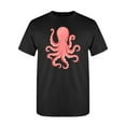 thumbnail image 1 of Cute Red Octopus Deign T-Shirt Women -Image by Shutterstock, Female Medium, 1 of 2