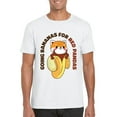 thumbnail image 1 of Cute Red Panda And Banana Funny Animal Fruit Wildlife Tee Unisex T-Shirt, 1 of 3
