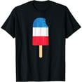 thumbnail image 1 of Cute Red White and Blue Popsicle T-Shirt, 1 of 4