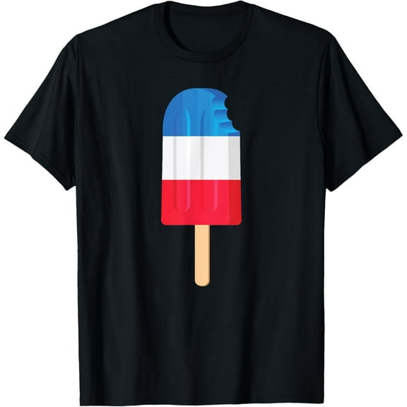 Cute Red White and Blue Popsicle T-Shirt