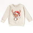 thumbnail image 1 of Cute Reindeer Head - Toddler Graphic Sweatshirt, 1 of 11
