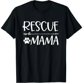 Cute Rescue Dog Mom Paw Best Gift For Mom, Mama