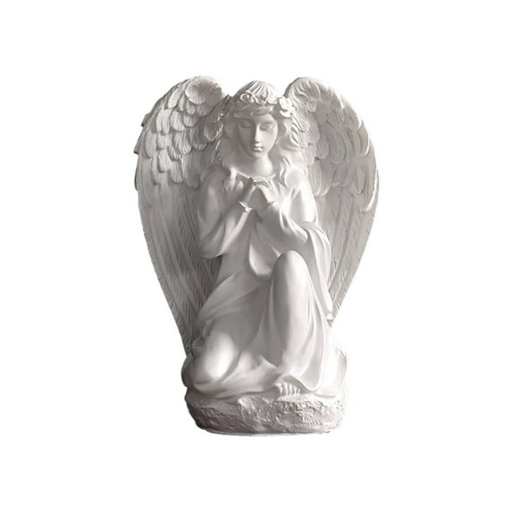 Cute Resin Angel Statue - Ideal for Indoor and Outdoor Decor
