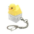 thumbnail image 1 of Cute Resin Duck Keycap Stress Relief Toy Keychain Type For Keyboards Portable Sensory Desk Decoration Gift, 1 of 8
