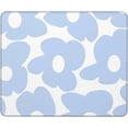 thumbnail image 1 of Cute Retro Blue Floral Mouse Pad Aesthetic Desk Accessories, NonSlip Rubber Base, Square Office Computer Mousepad, Perfect for Wireless Mouse, Home Office Decor, 9.5x7.9 Inch, 1 of 6