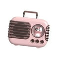 Cute Retro Bluetooth Speaker Mini Luggage Mini Speaker Creative Vintage