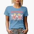 thumbnail image 1 of Cute Retro Cupid Vibes, Valentine's Day Gift, Baby Blue T-Shirt, 3XL, 1 of 5