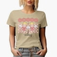 thumbnail image 1 of Cute Retro Cupid Vibes, Valentine's Day Gift, Tan T-Shirt, XL, 1 of 5
