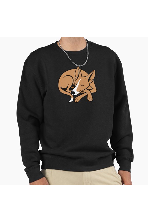 Cute Retro Dogs Podenco Hound Graphic Unisex Sweatshirt Vintage Aesthetic Art G24405, Up to Size 5XL