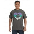 thumbnail image 1 of Cute Retro Dragon Fantasy Mythical Creature Art Graphic Comfort Color T-Shirt, Unisex, up to size 4XL, 1 of 4