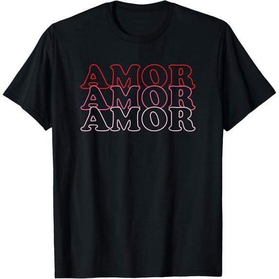 Cute Retro Love Amor Valentines Day Heart Top T-Shirt