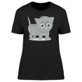thumbnail image 1 of Cute Rey Cartoon Baby Car T-Shirt Women -Image by Shutterstock, Female Large, 1 of 2