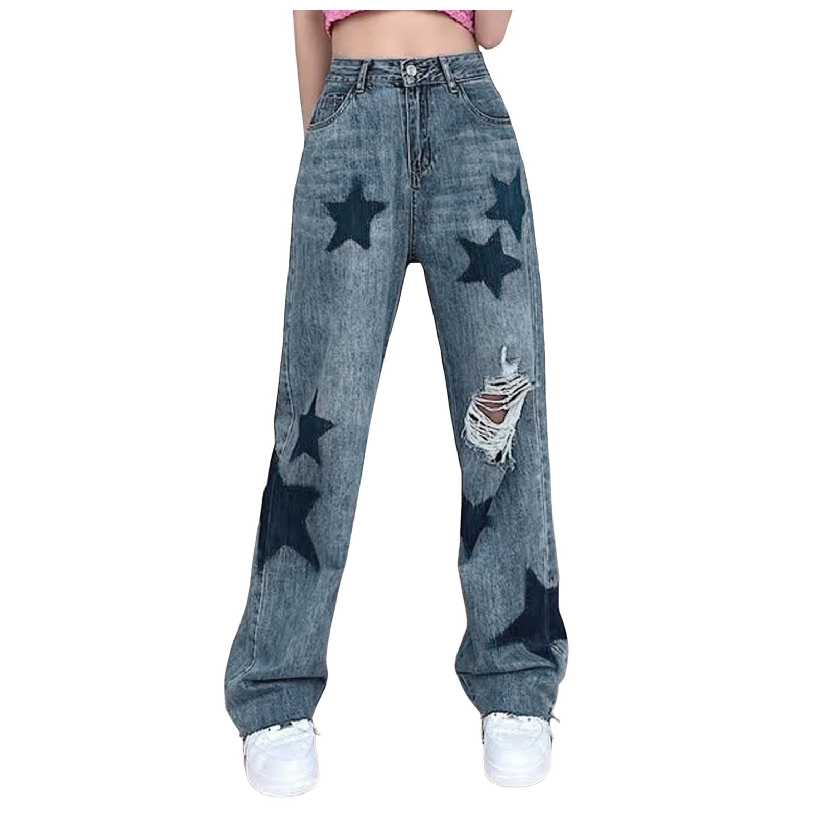 Cute baggy jeans hot sale