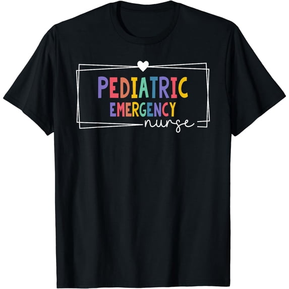 Cute Rn Nurse Pediatric Emergency Nurse | Pediatric Nurse T-Shirt